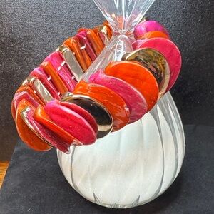 Vibrant Multicolor Mother of Pearl  Bracelet